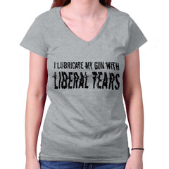 SportGrey|Liberal Tears Junior Fit V-Neck T-Shirt|Tactical Tees
