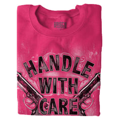 Heliconia|Handle With Care Crewneck Sweatshirt|Tactical Tees