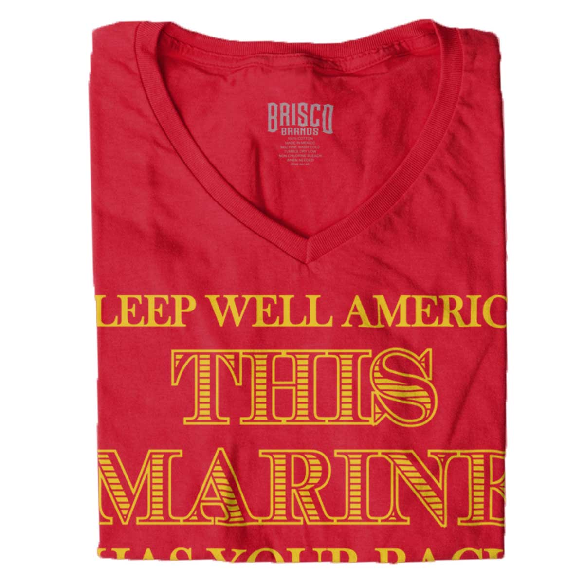 CherryRed|This Marine Junior Fit V-Neck T-Shirt|Tactical Tees