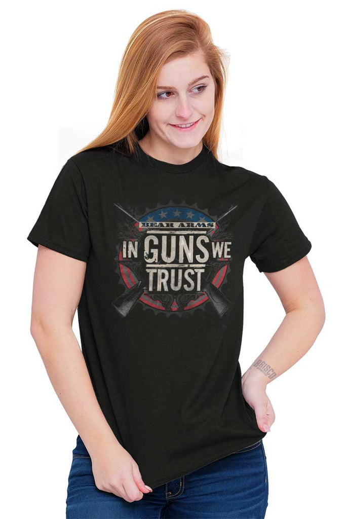 Female_Black2|In Guns We Trust T-Shirt|Tactical Tees