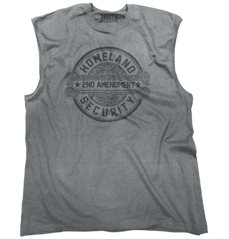 SportGrey|Homeland Security  AMaledMalet Sleeveless T-Shirt|Tactical Tees