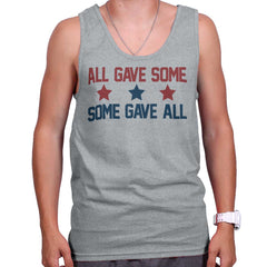 SportGrey|Some Gave All Tank Top|Tactical Tees