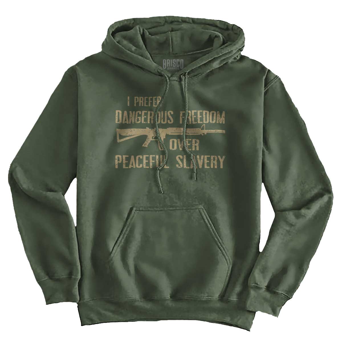 MilitaryGreen1|Peaceful Slavery Hoodie|Tactical Tees