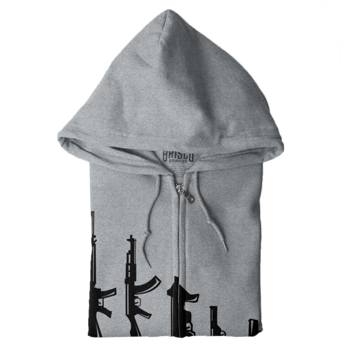 SportGrey|My Family Zip Hoodie|Tactical Tees