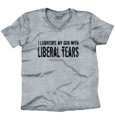 SportGrey1|Liberal Tears V-Neck T-Shirt|Tactical Tees