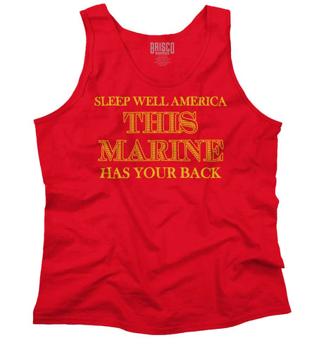 Red|This Marine Tank Top|Tactical Tees