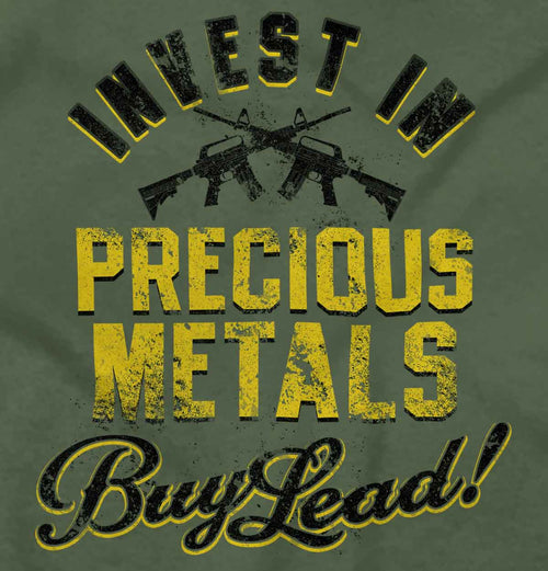 MilitaryGreen2|Precious Metals Crewneck Sweatshirt|Tactical Tees