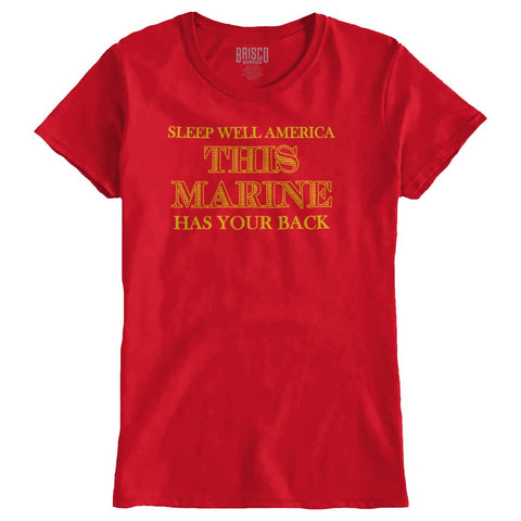 Red|This Marine Ladies T-Shirt|Tactical Tees