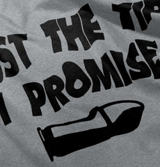 SportGrey|Just the Tip V-Neck T-Shirt|Tactical Tees