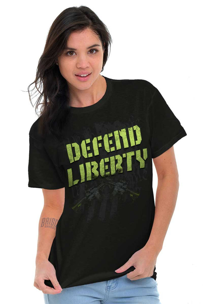 Female_Black2|Defend Liberty T-Shirt|Tactical Tees