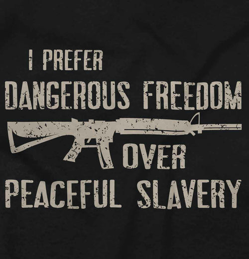 Black2|Peaceful Slavery Junior Fit V-Neck T-Shirt|Tactical Tees