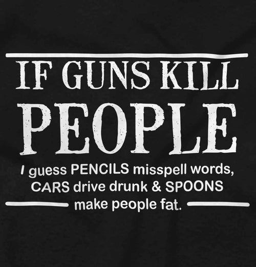 Black2|If Guns Kill Sleeveless T-Shirt|Tactical Tees