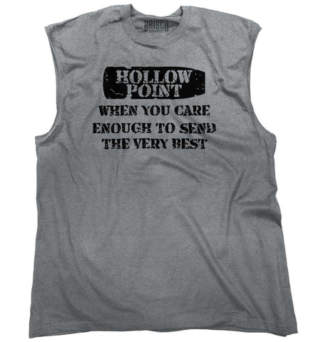 SportGrey|Hollow Point Sleeveless T-Shirt|Tactical Tees
