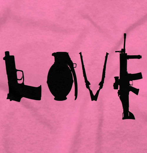Azalea2|Gun Love Junior Fit V-Neck T-Shirt|Tactical Tees