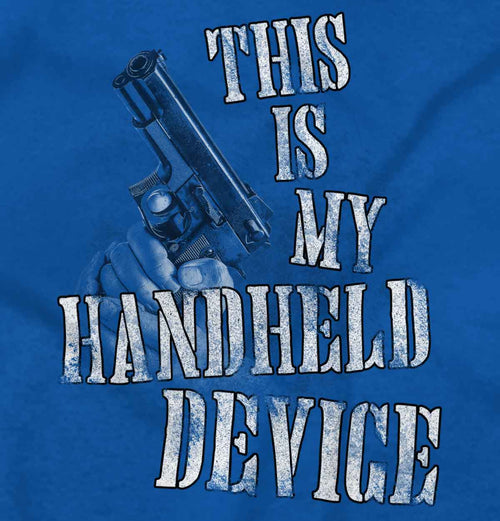 Royal2|Handheld Device Ladies T-Shirt|Tactical Tees