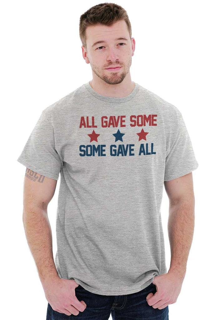 Male_SportGrey2|Some Gave All T-Shirt|Tactical Tees