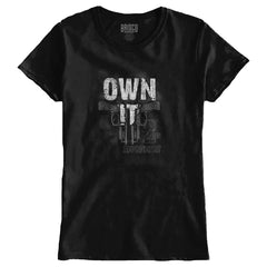 Black1|Own It  AMaledMalet Ladies T-Shirt|Tactical Tees
