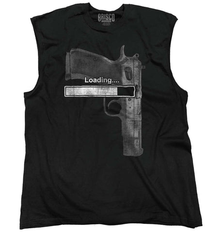 Black|Loading… Sleeveless T-Shirt|Tactical Tees