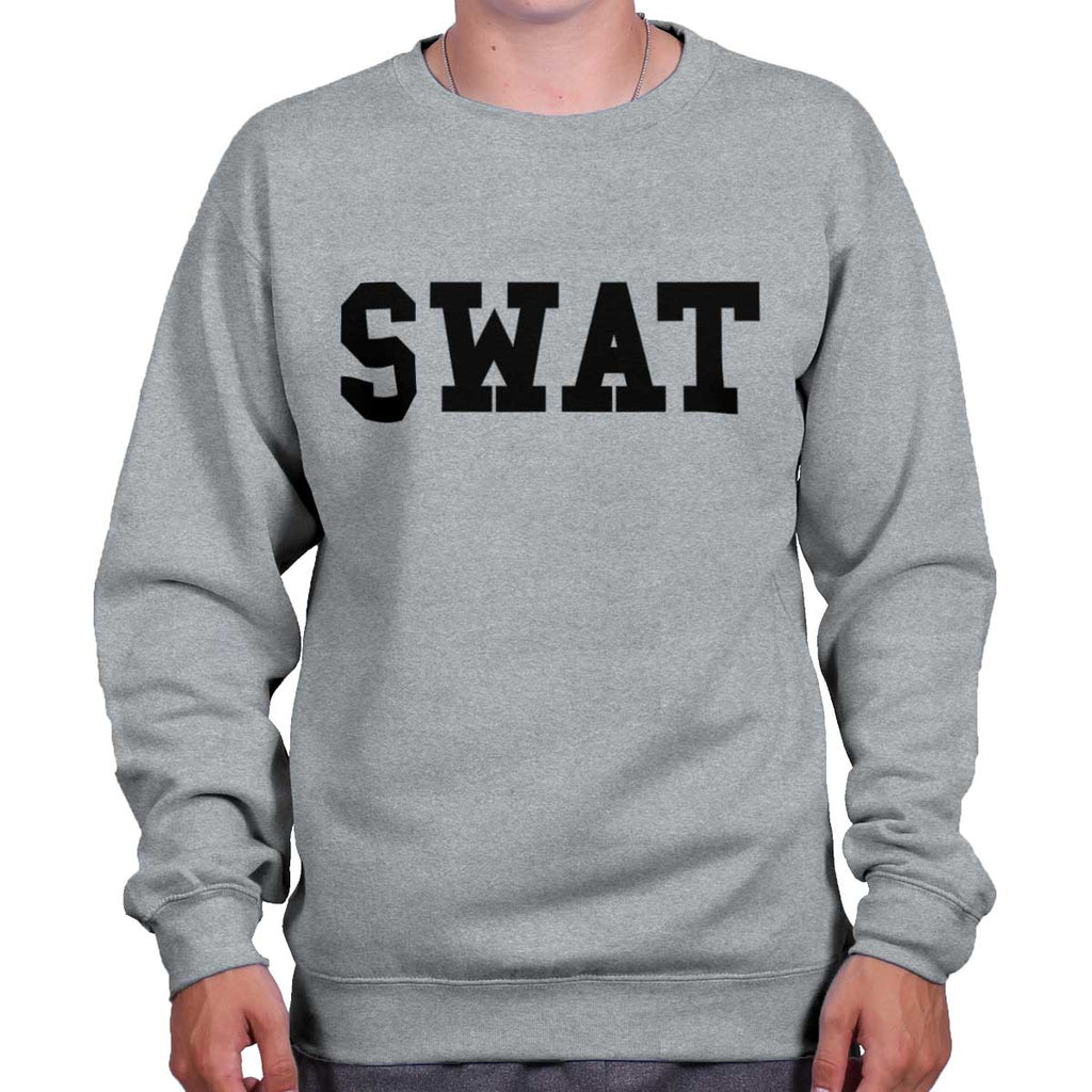 SportGrey|SWAT Logo Crewneck Sweatshirt|Tactical Tees