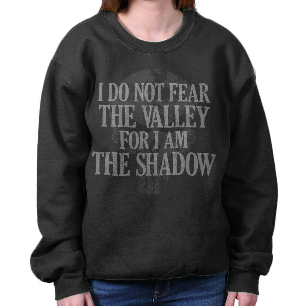 Black|I Am the Shadow Crewneck Sweatshirt|Tactical Tees