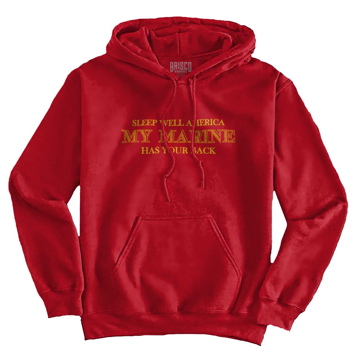 CherryRed1|This Marine Has Your Back Hoodie|Tactical Tees