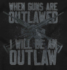 Black2|Outlaw Sleeveless T-Shirt|Tactical Tees