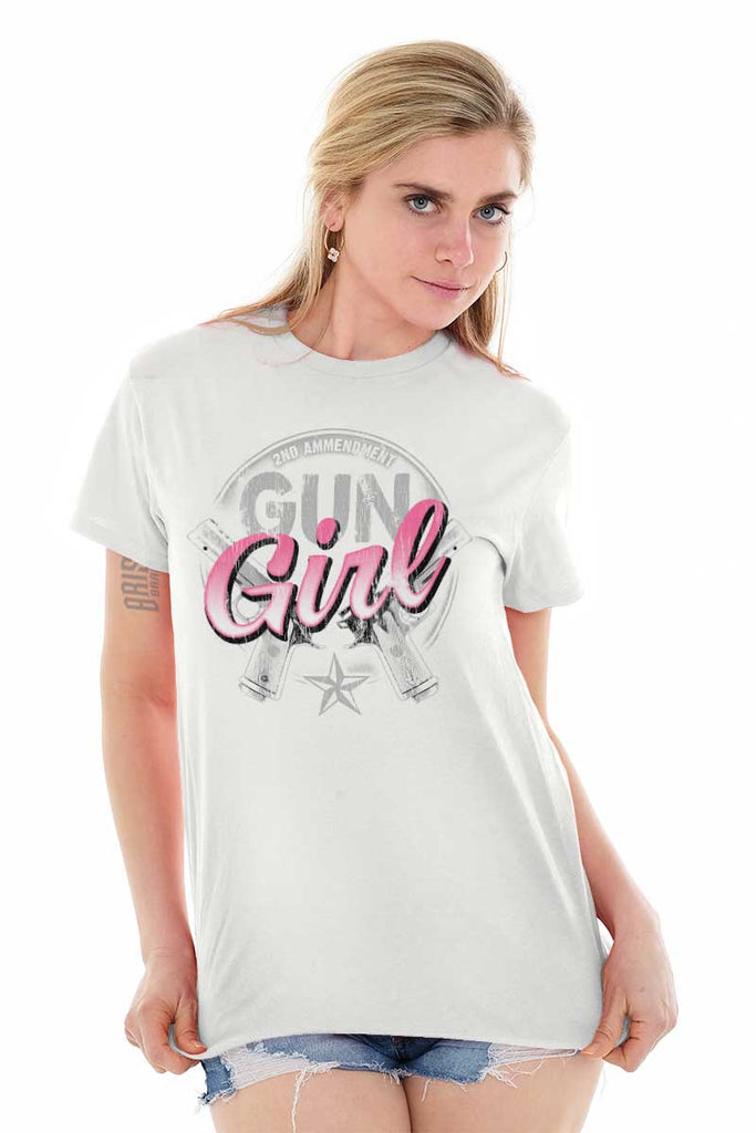 Female_White2|Gun Girl T-Shirt|Tactical Tees