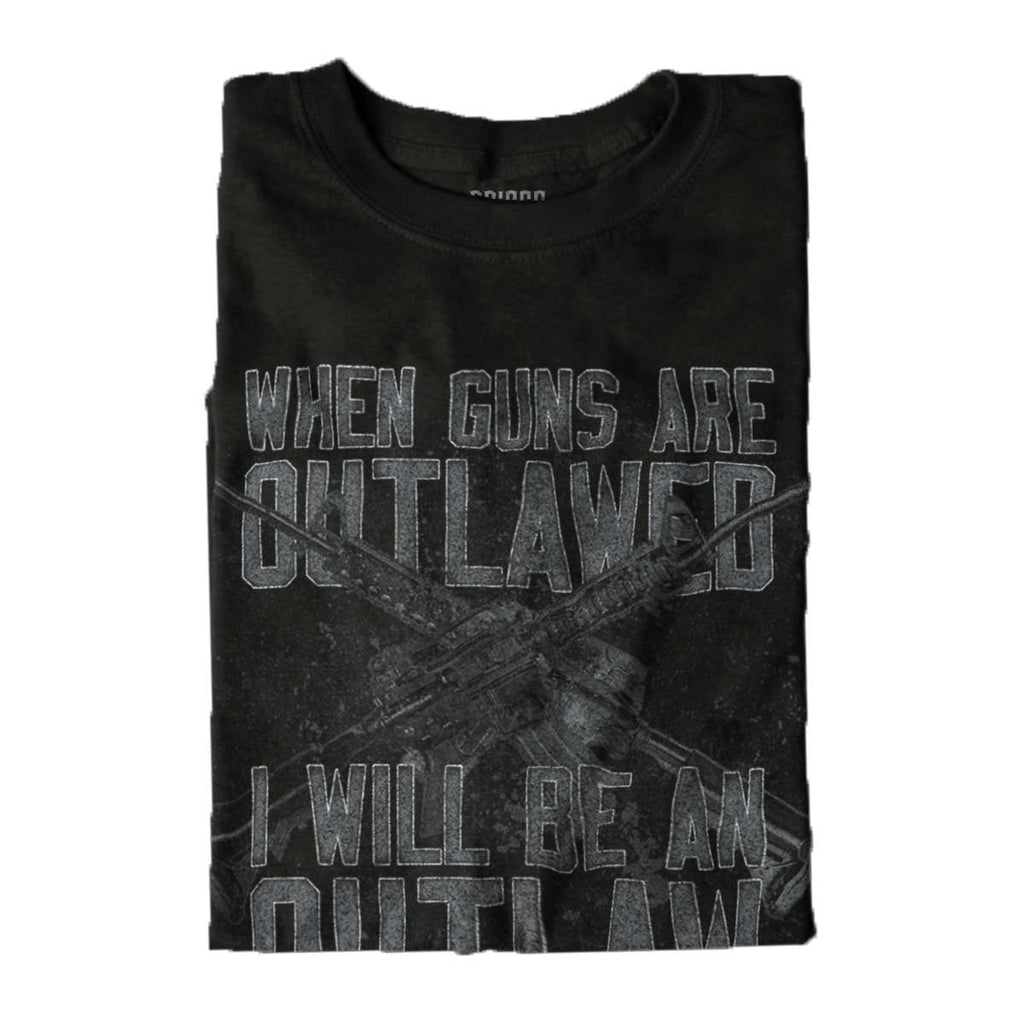 Black|Outlaw Sleeveless T-Shirt|Tactical Tees