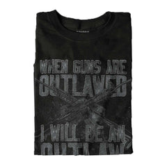 Black|Outlaw Sleeveless T-Shirt|Tactical Tees