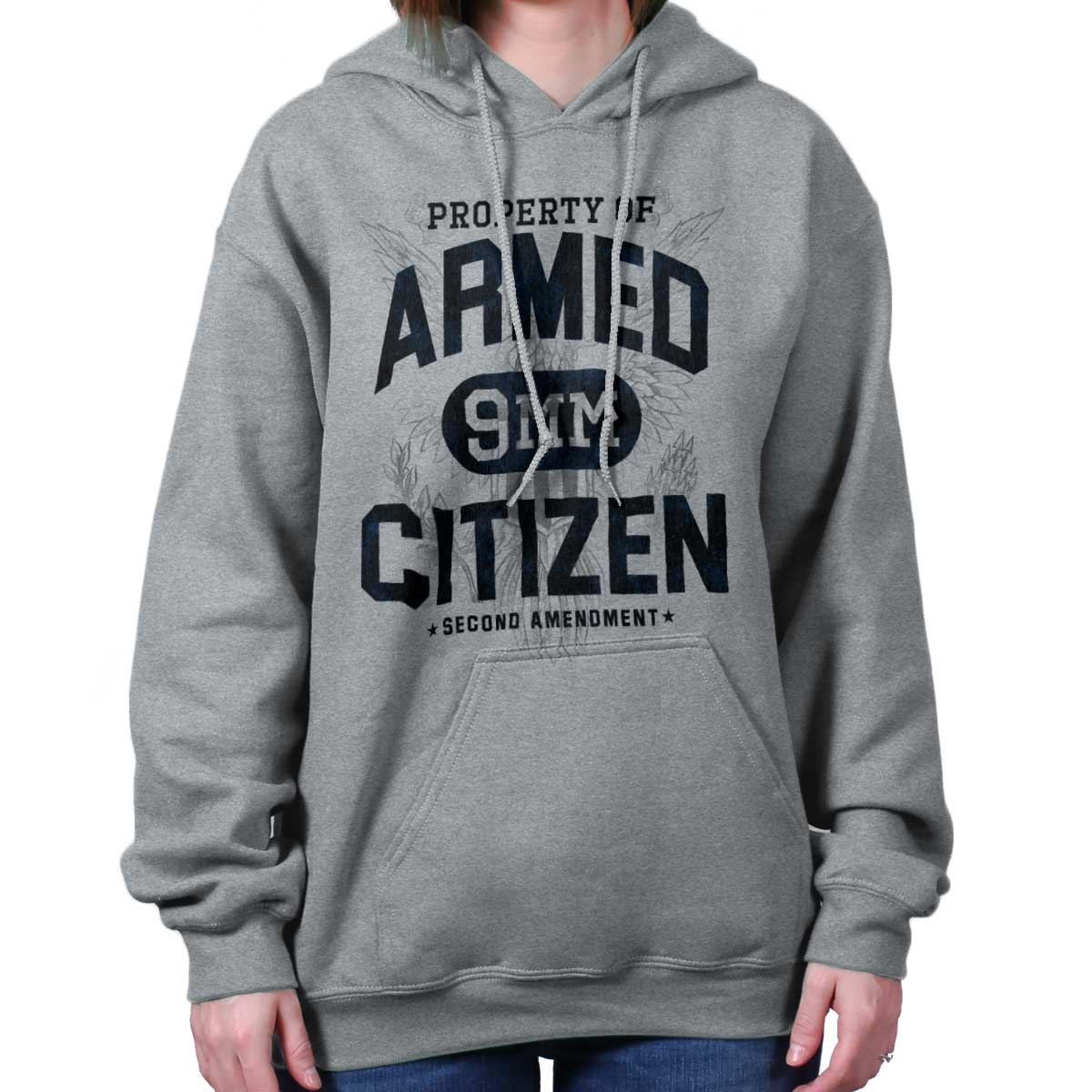 SportGrey|Armed Citizen Hoodie|Tactical Tees