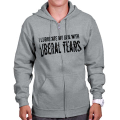 SportGrey|Liberal Tears Zip Hoodie|Tactical Tees