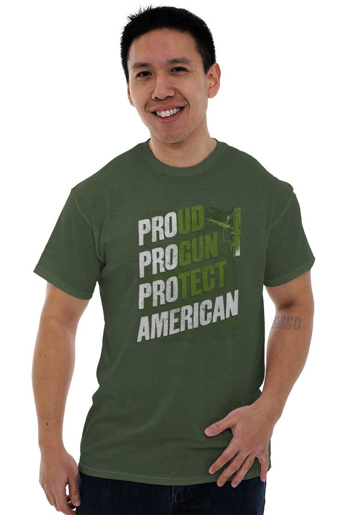 Male_MilitaryGreen2|Pro American T-Shirt|Tactical Tees