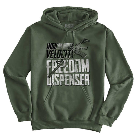 MilitaryGreen|Freedom Dispenser Hoodie|Tactical Tees