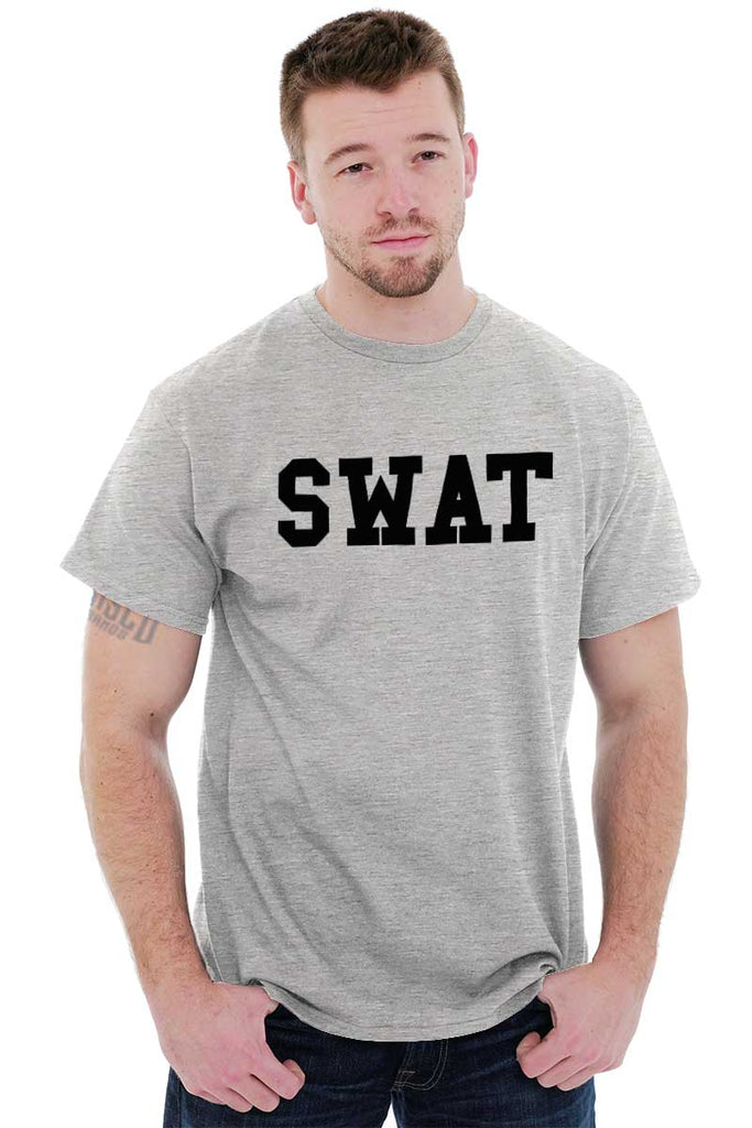Male_SportGrey2|SWAT Logo T-Shirt|Tactical Tees