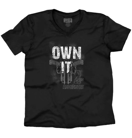 Black|Own It  AMaledMalet V-Neck T-Shirt|Tactical Tees