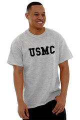 Male_SportGrey1|USMC Logo T-Shirt|Tactical Tees