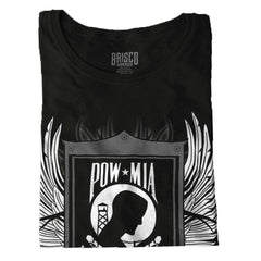 Black|POW MIA You Are Not Forgotten Ladies T-Shirt|Tactical Tees