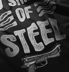 Black|50 Shades of Steel Ladies T-Shirt|Tactical Tees