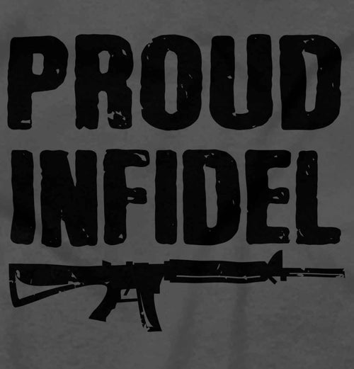 Charcoal|Proud Infidel T-Shirt|Tactical Tees