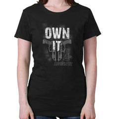 Black|Own It  AMaledMalet Ladies T-Shirt|Tactical Tees