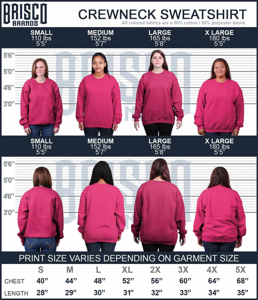 Heliconia|Handle With Care Crewneck Sweatshirt|Tactical Tees