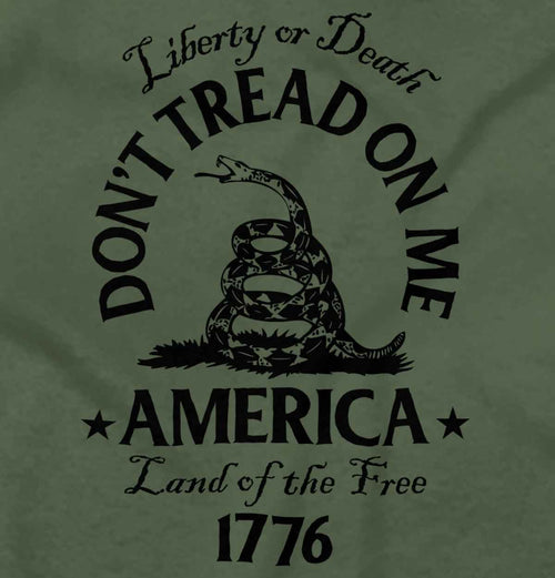 MilitaryGreen|Dont Tread on Me T-Shirt|Tactical Tees