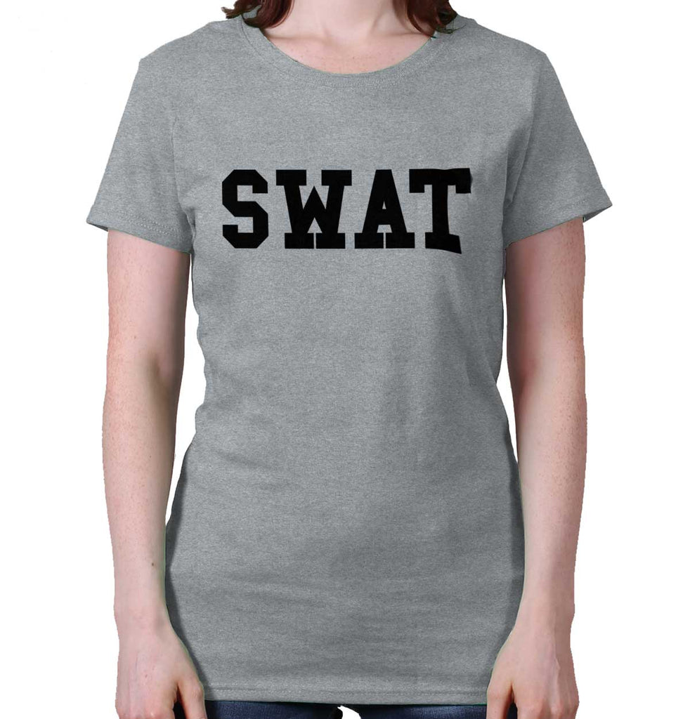 SportGrey|SWAT Logo Ladies T-Shirt|Tactical Tees