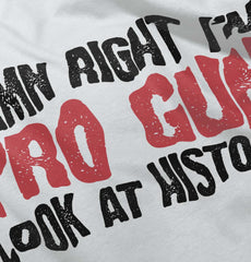 White|Pro Gun Sleeveless T-Shirt|Tactical Tees