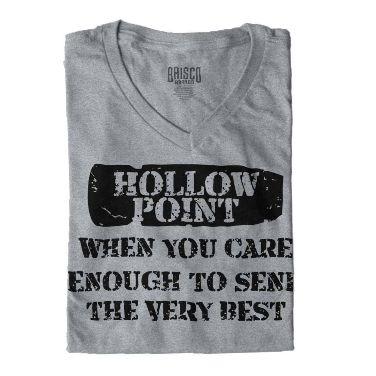 SportGrey|Hollow Point V-Neck T-Shirt|Tactical Tees