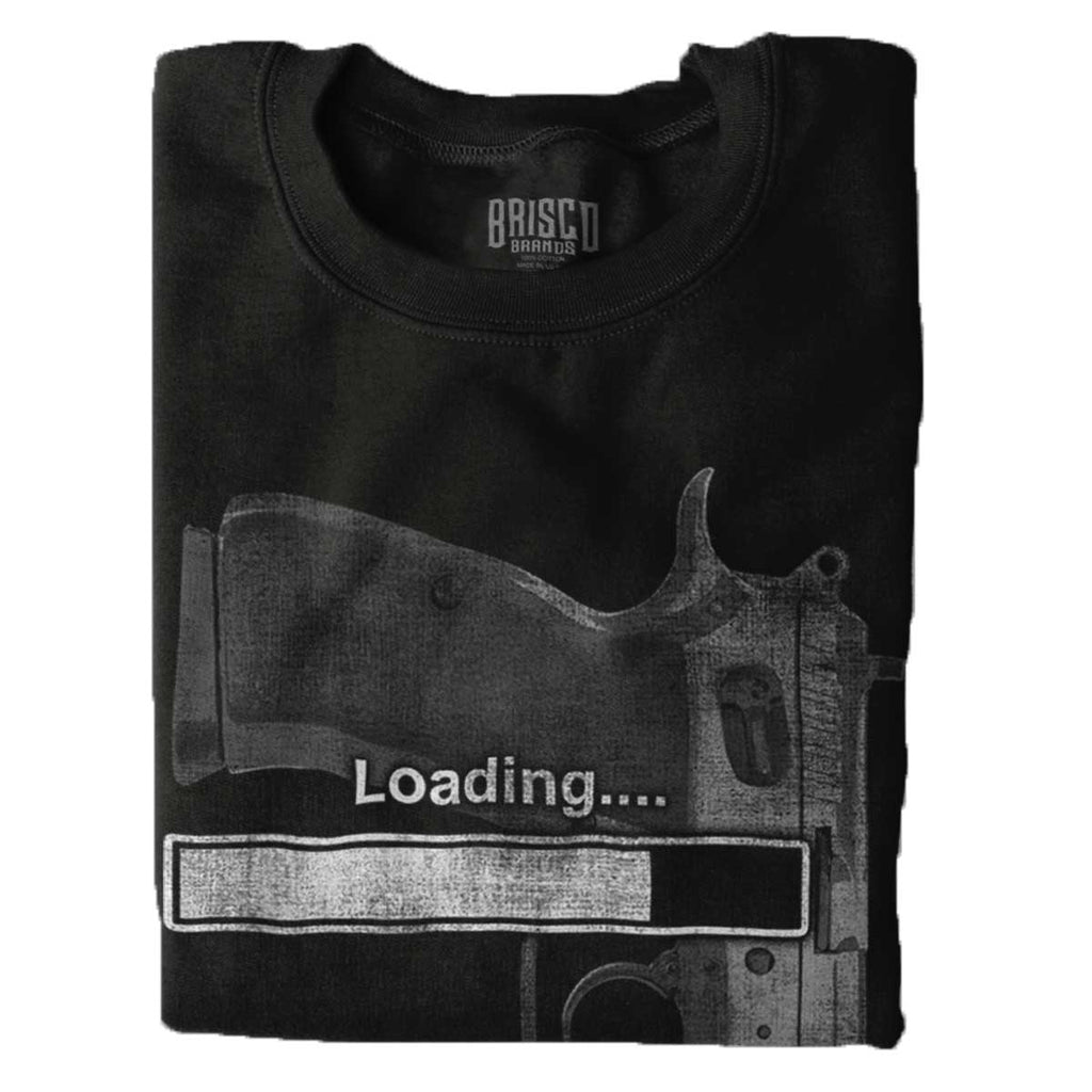 Black|Loading… Crewneck Sweatshirt|Tactical Tees
