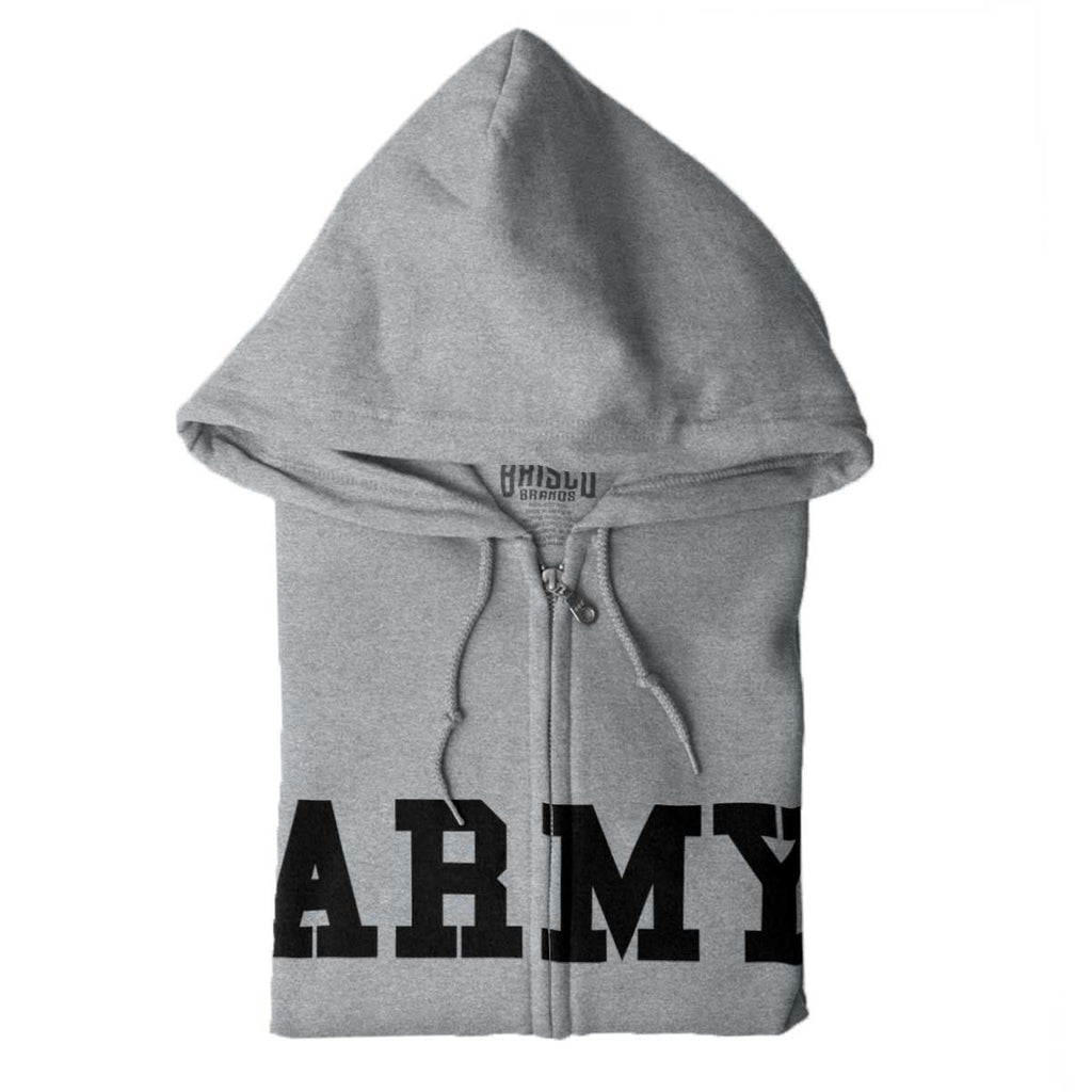 Army zip up hoodie sale
