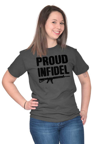 Male_Charcoal1|Proud Infidel T-Shirt|Tactical Tees
