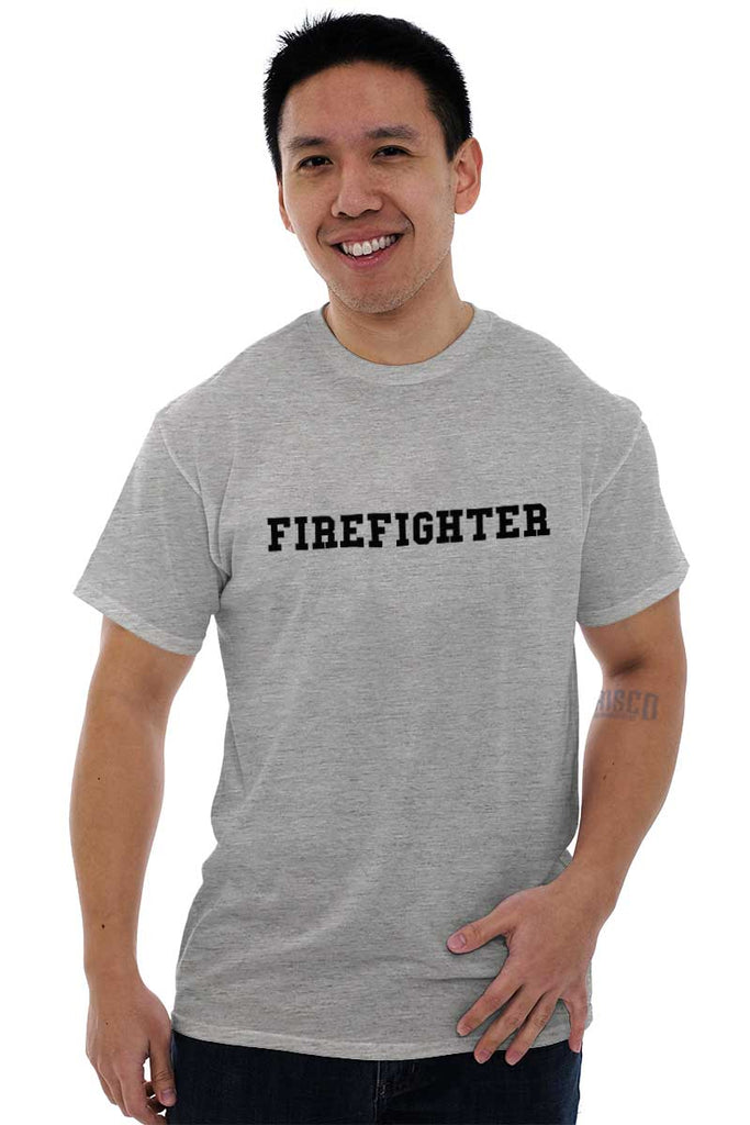 Male_SportGrey2|Firefighter Logo T-Shirt|Tactical Tees