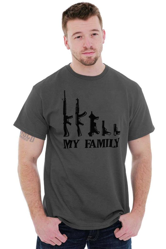 Male_Charcoal2|My Family T-Shirt|Tactical Tees